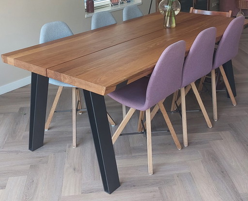 Q-Liv Side to Side dining table