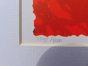 Peter Diem - Litografía Cow Red