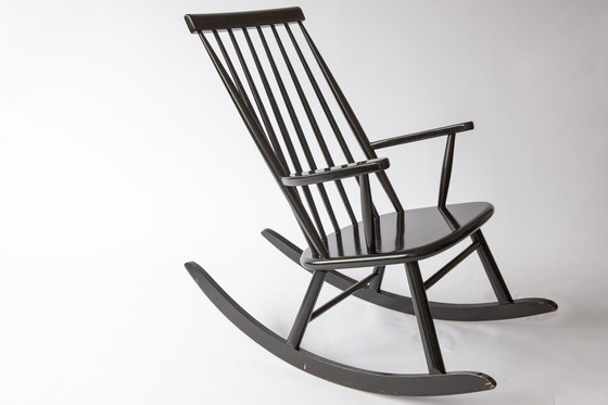 Image 1 of ASKO Rocking chair Eveliina 1964 Vintage