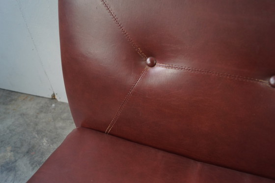 Image 1 of Élément de siège modulaire vintage + pouf