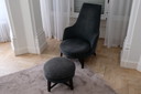 Flexform Guscioalto Soft with footstool