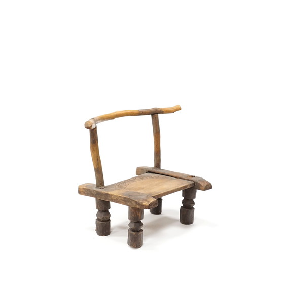 Image 1 of BAOULE tribal art chair Africa Ivory Coast