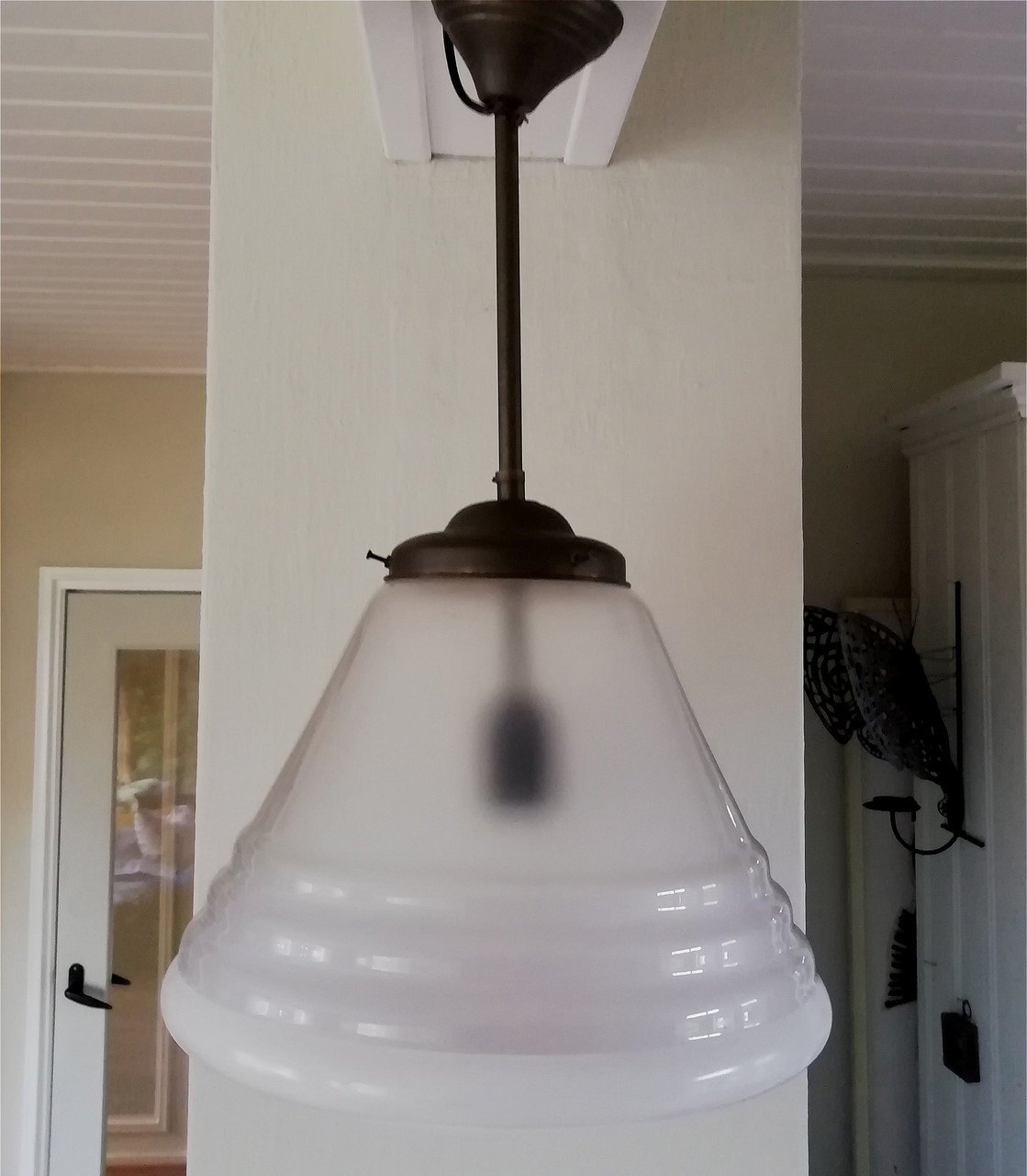 2 lampade da scuola Art Déco