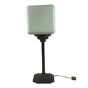 Lampe de table Vitnage avec verre opalin