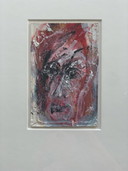 Peter Vogt Kopfe ‘86 schilderij