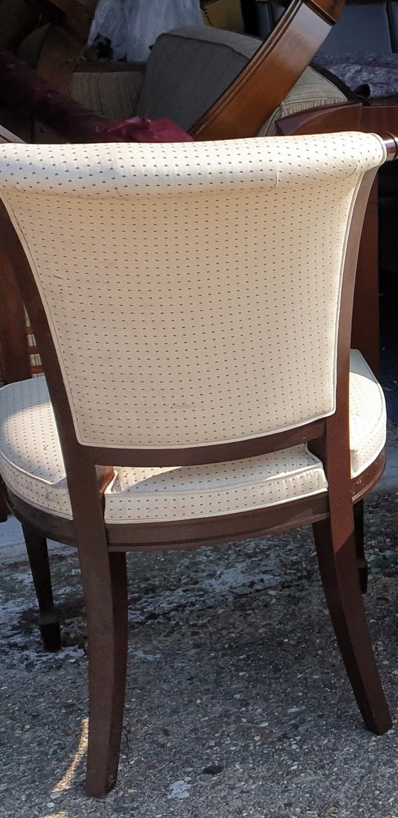 Image 1 of 7x classic mahogany dining room chairs