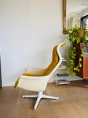 Alf Svenson, poltrona "Galaxy", 1970 Poltrona relax vintage di design