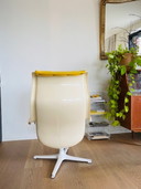 Alf Svenson, poltrona "Galaxy", 1970 Poltrona relax vintage di design