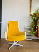 Alf Svenson, poltrona "Galaxy", 1970 Poltrona relax vintage di design