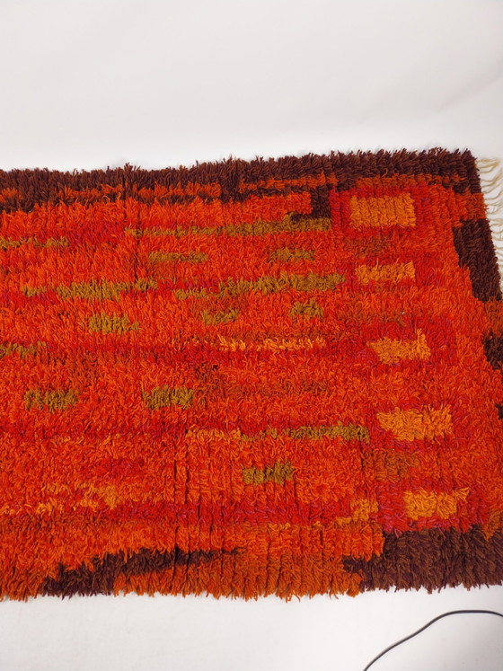 Tappeto vintage anni '60 multicolore – Tappeti, Textile (photo 4 of 6)