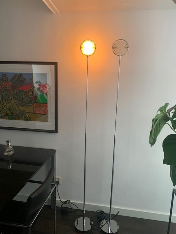 Image 1 of 2x Fontana Arte Nobi floor lamp