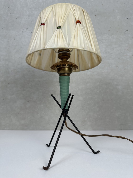 Image 1 of Vintage tripod lamp