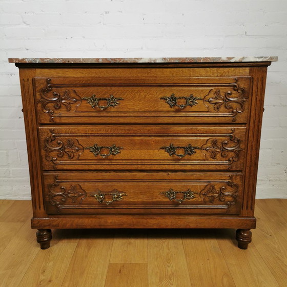 Image 1 of French chest of drawers