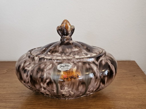 Caja de galletas vintage Jasba de Alemania Occidental