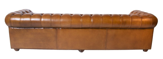 Image 1 of Chesterfield XL 4 zits bank Cognac