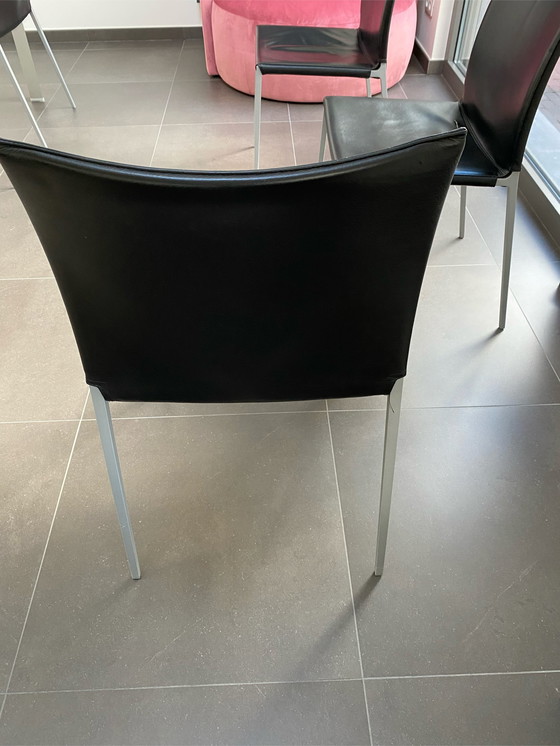 Image 1 of 6x zanotta lia chairs