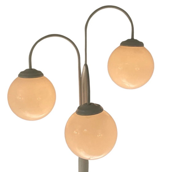 Image 1 of Space Age Design / MCM - Waterfall lamp with glass spheres -