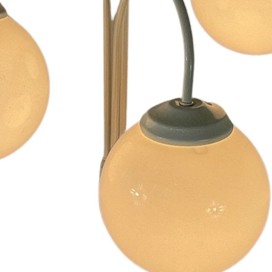 Image 1 of Space Age Design / MCM - Waterfall lamp with glass spheres -