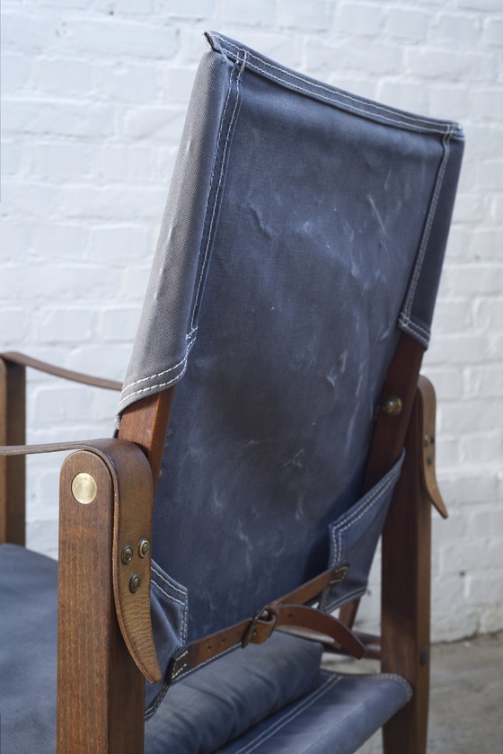 Image 1 of Kaare Klint Safari Chair by Rud Rasmussen