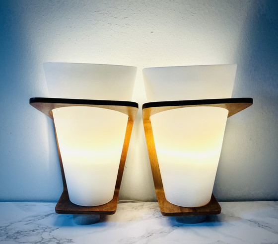 Image 1 of 2x Philips - Louis Kalff - NX41 wall lamps