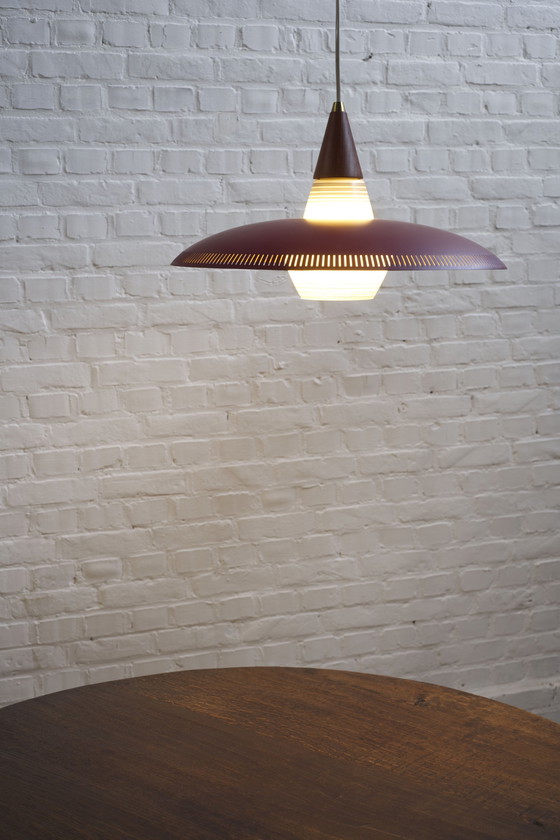 Image 1 of Danish pendant lamp, 1960's