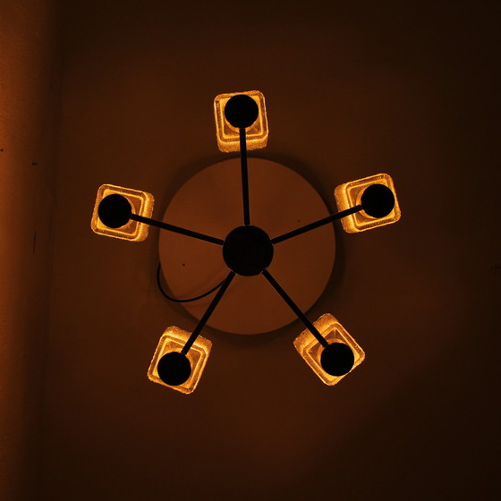 Image 1 of Lampe suspendue vintage Kamenicky Senov