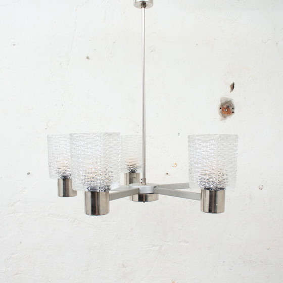 Image 1 of Lampe suspendue vintage Kamenicky Senov