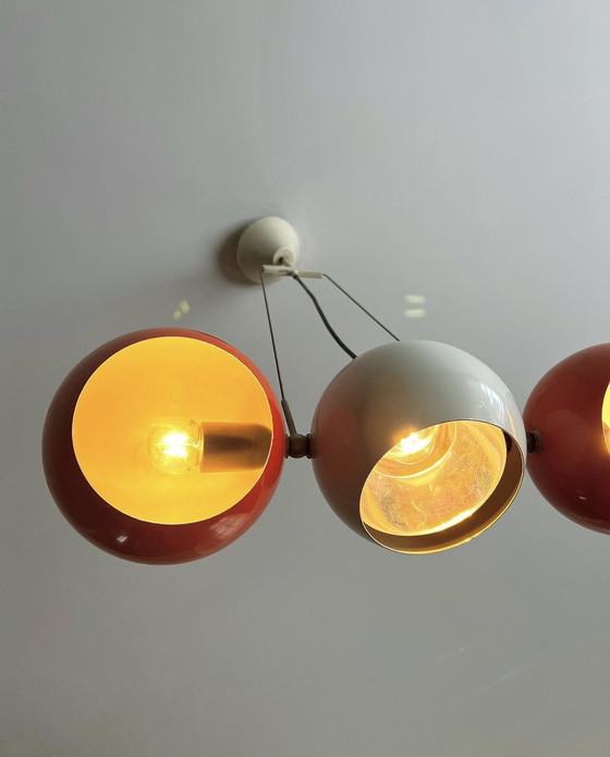 Image 1 of Space Age “Eye-ball” bulb lamp from the 1970s