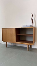 Vintage Danish oak sideboard