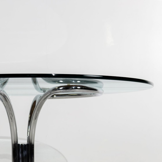 Image 1 of Rima Italy glass dining table by Gastone Rinaldi