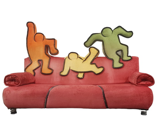 Image 1 of Keith Haring by Bretz sofa