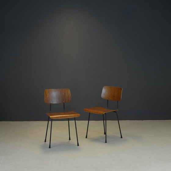 Image 1 of 2 chaises Gispen 1262 d'André Cordemeijer