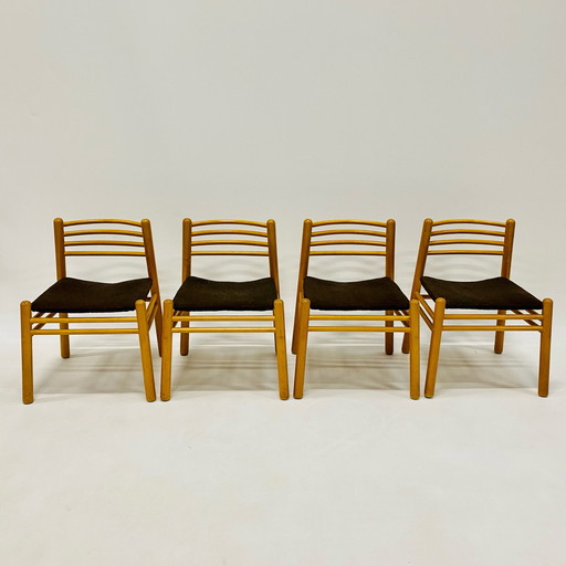 4 x vintage dining room chairs