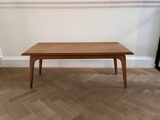 Bovenkamp Wooden Coffee Table by Arold Madsen and Henry Schubell