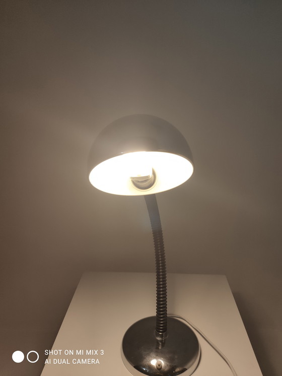 Image 1 of Vintage chrome table lamp