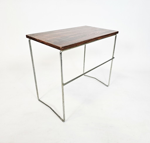 Tomado - table d'appoint - placage palissandre 60's