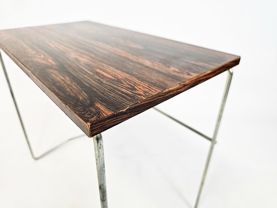 Image 1 of Tomado - side table - side table - rosewood veneer 60's