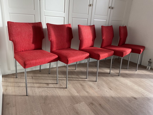 5x Design on Stock dining room chairs by Gerard van den Berg