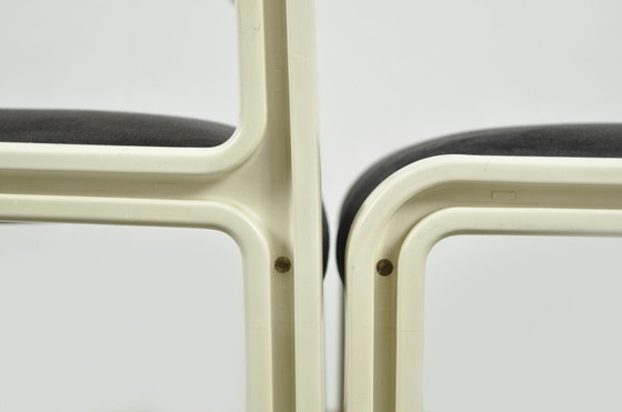 Image 1 of 4x Pastoe Pierre Mennen dining table chairs