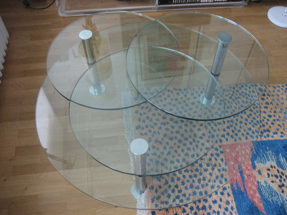 Image 1 of Ronald Schmitt Glass coffee table