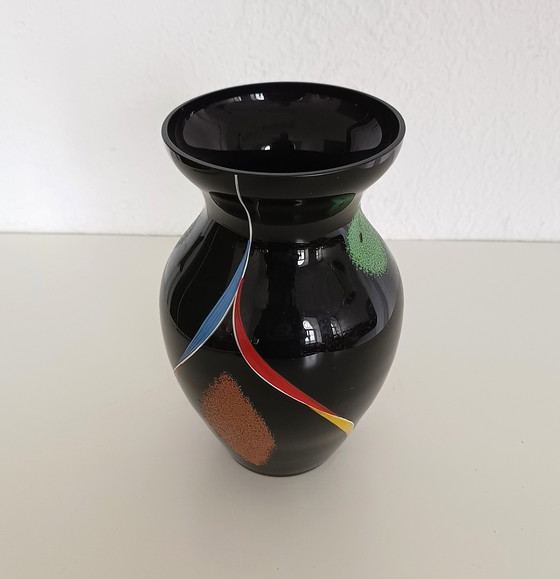 Image 1 of VEB glass art Arnstadt vase