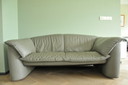 2x Leolux Clio vintage 2-seater sofa