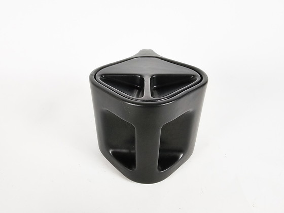 Image 1 of Laveno Ravelli - Makio Hasuike - Italy - Design minimalist teapot in matte black - 1975