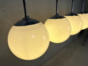 7 lampade a sospensione Art Déco Val Saint Lambert