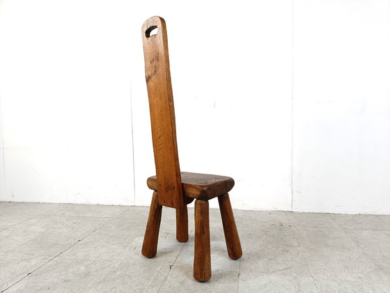 Image 1 of Vintage brutalist side chair