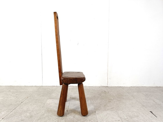 Image 1 of Vintage brutalist side chair