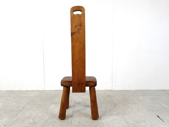 Image 1 of Vintage brutalist side chair