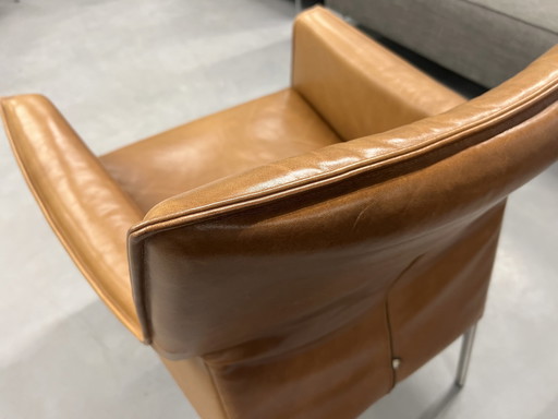 Design On Stock Limec armchair brown leather