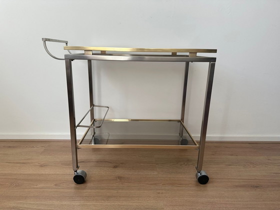 Image 1 of Guy Lefèvre serving trolley/bar cart