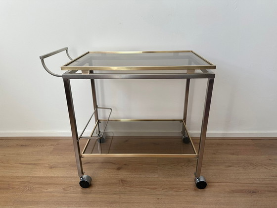 Image 1 of Guy Lefèvre serving trolley/bar cart